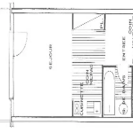 - 4 Pers, 26 M2, 1/0 Appartement Les Saisies